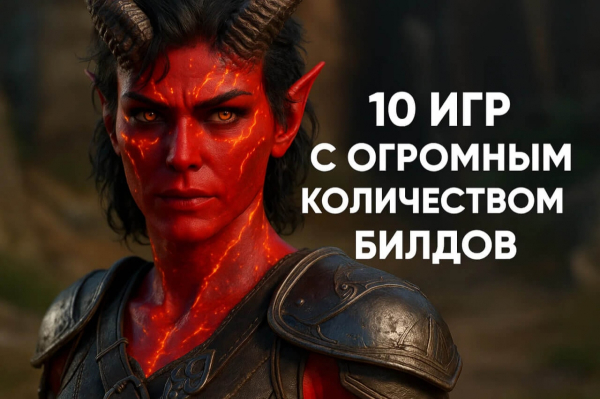 Максимум вариативности: 10 игр с грудой билдов персонажа Максимум вариативности: 10 игр с грудой билдов персонажа