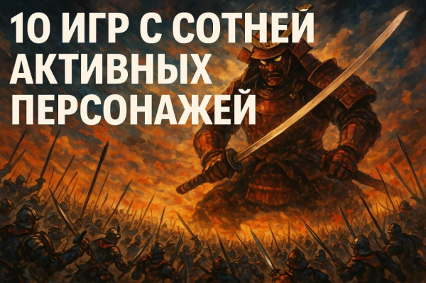 Массовка под контролем: 10 игр с сотней активных персонажей
